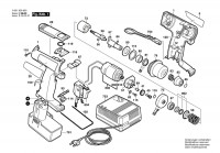 Bosch 0 601 939 827 Gdr 90 Impact Wrench 9.6 V / Eu Spare Parts